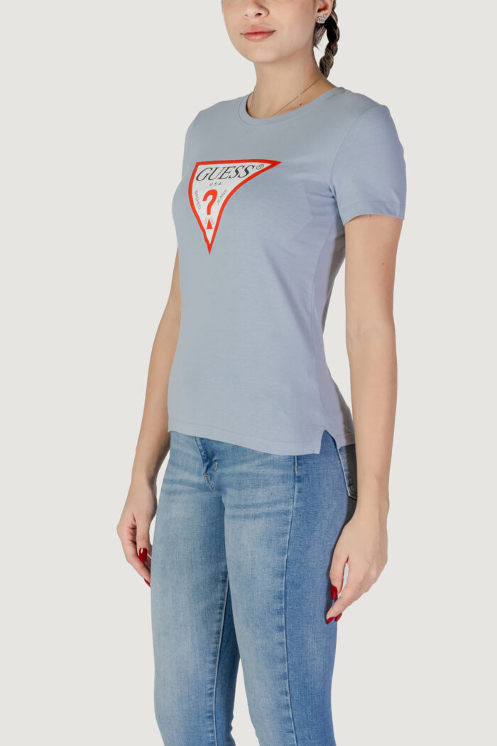 T-shirt Guess ss cn original tee Celeste