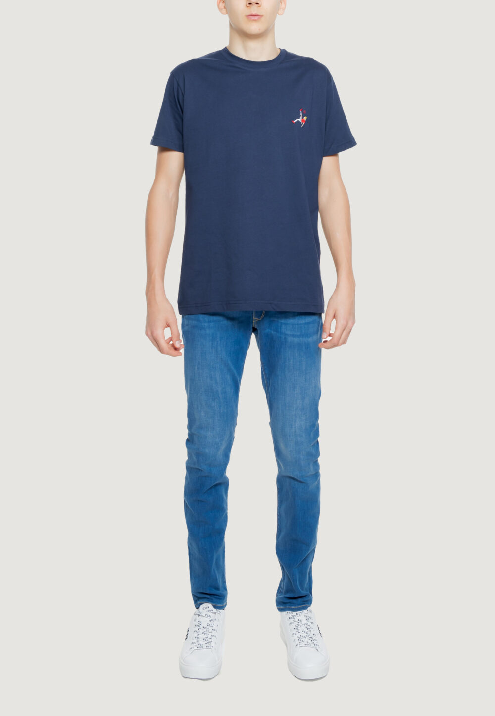 T-shirt The Bomber the bomber calciatore Blu - Foto 5