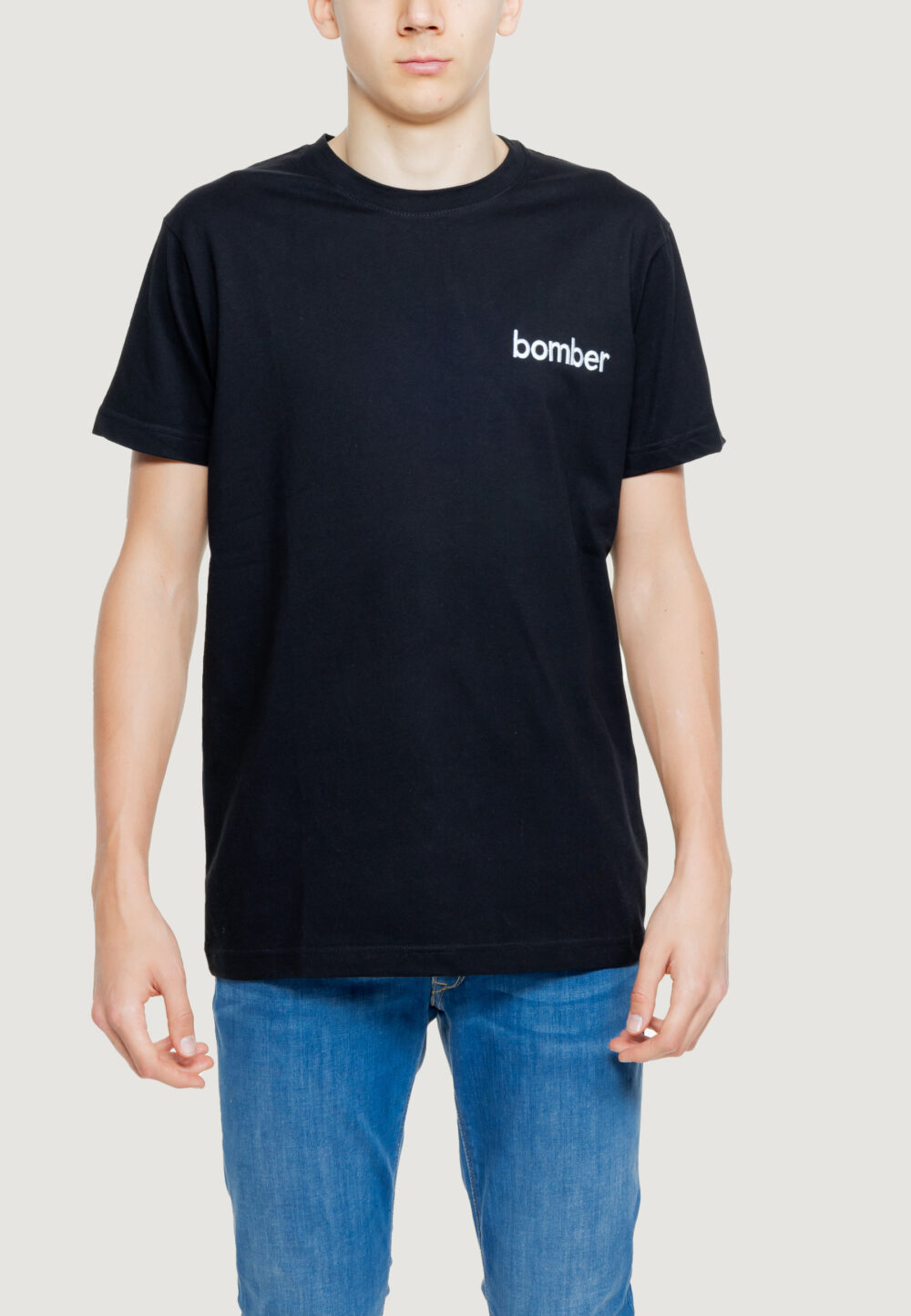 T-shirt The Bomber the bomber logo Nero - Foto 1