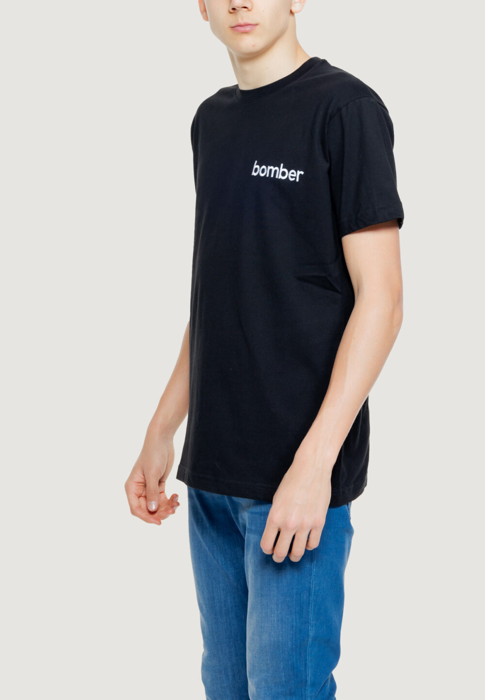 T-shirt The Bomber the bomber logo Nero - Foto 4