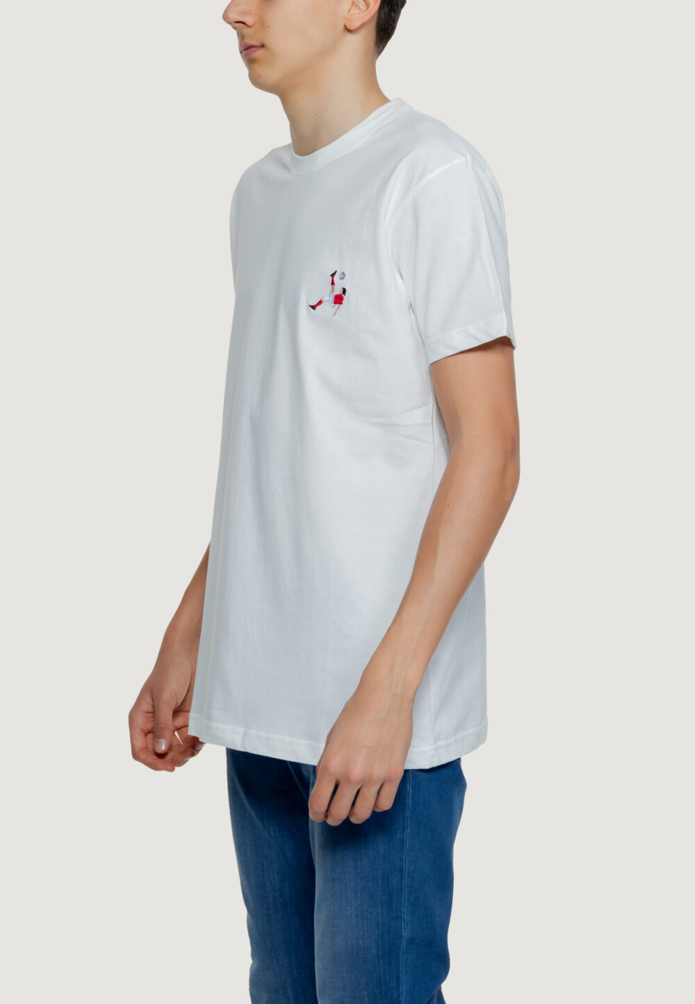 T-shirt The Bomber the bomber calciatore Panna - Foto 4