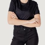 T-shirt Jacqueline de Yong jdycif s/s broderie anglaise top jrs Nero - Foto 1