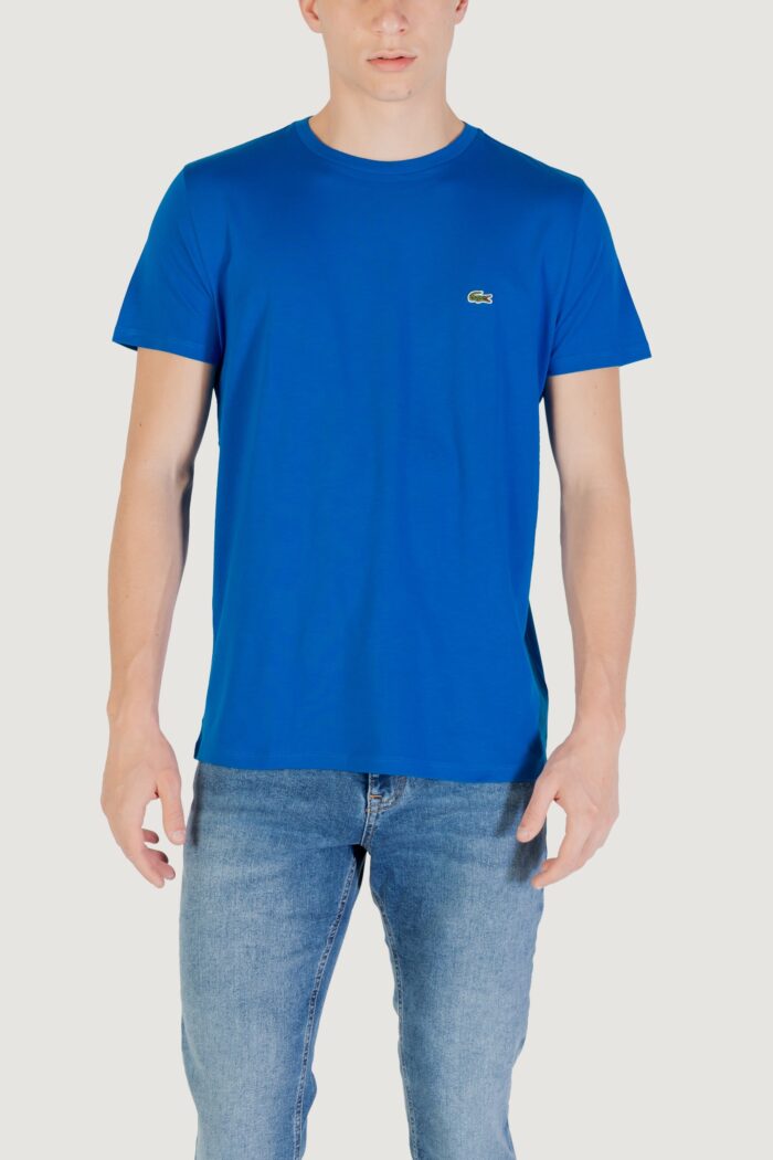 T-shirt LACOSTE  Azzurro