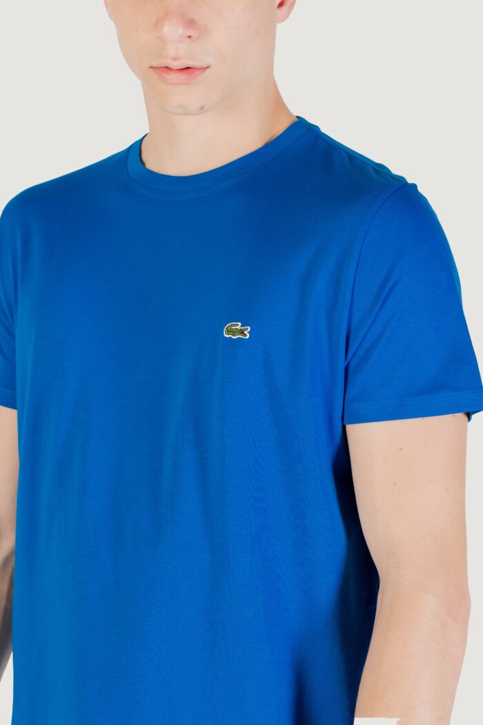 T-shirt LACOSTE  Azzurro