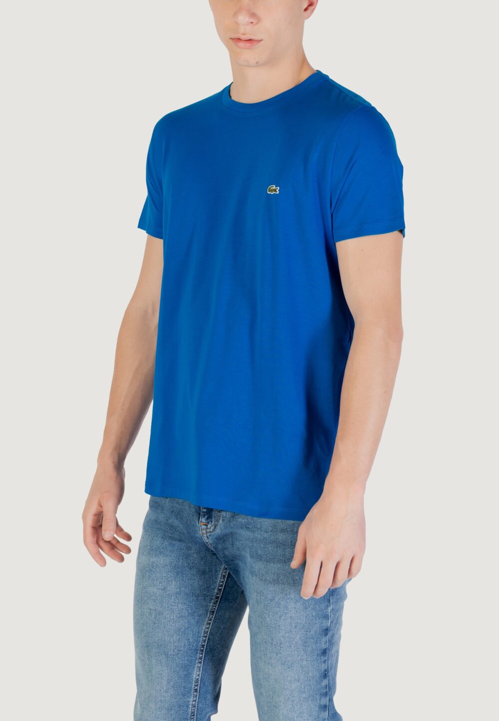 T-shirt LACOSTE Azzurro - Foto 4