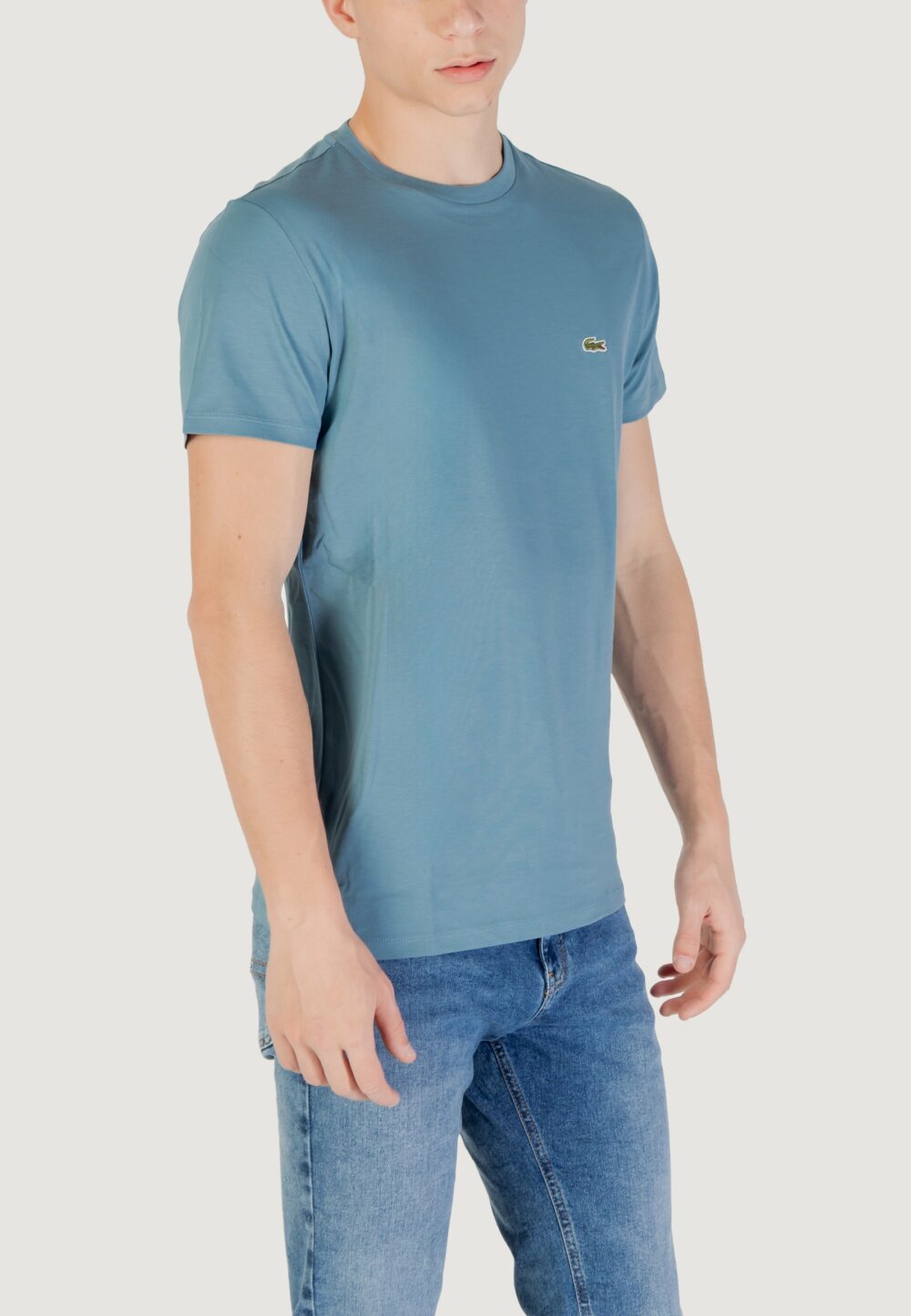 T-shirt LACOSTE Indigo - Foto 3