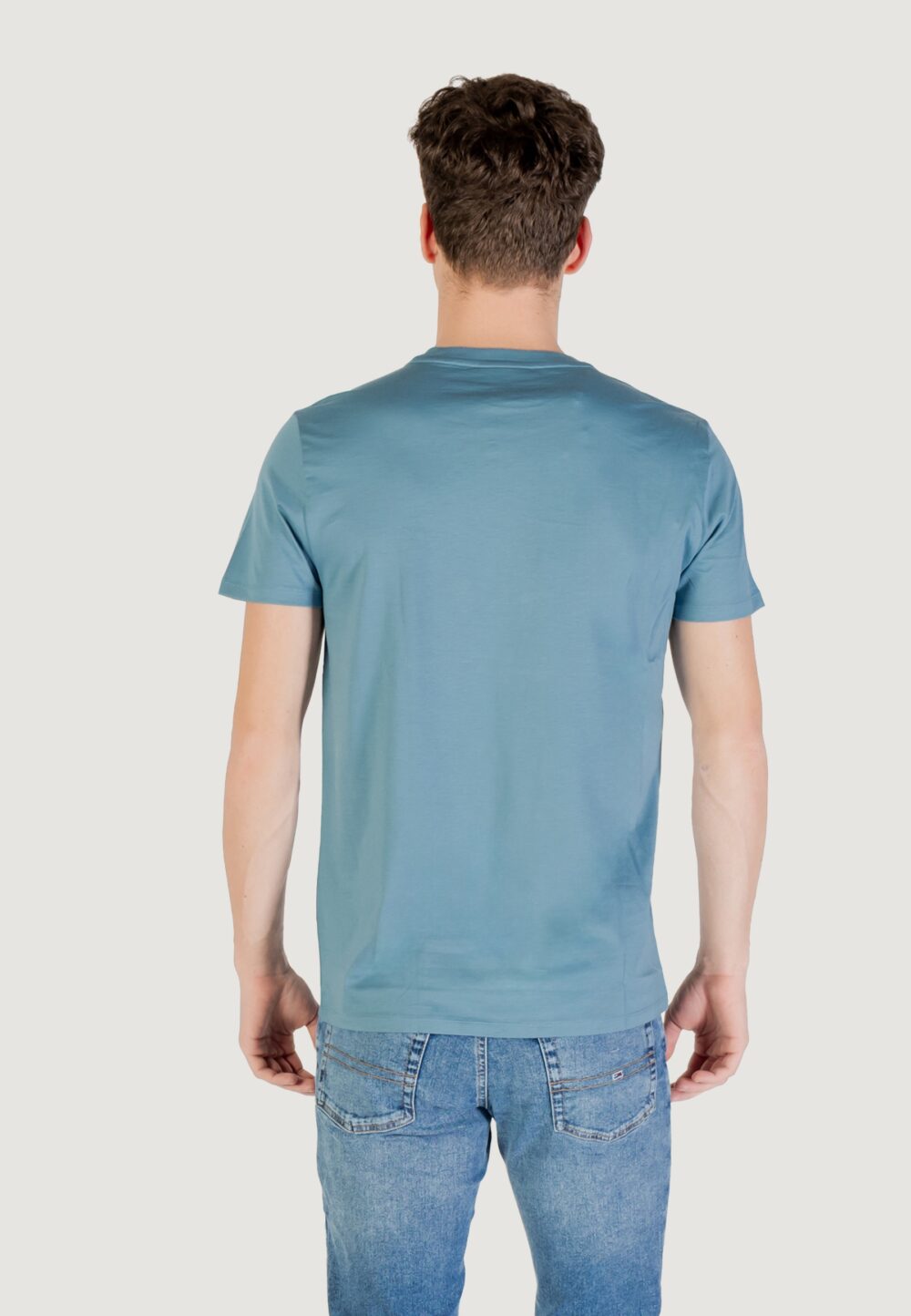 T-shirt LACOSTE Indigo - Foto 5