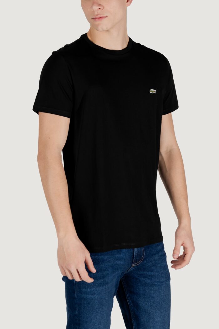 T-shirt LACOSTE  Nero