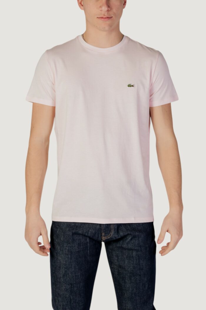 T-shirt LACOSTE  Rosa