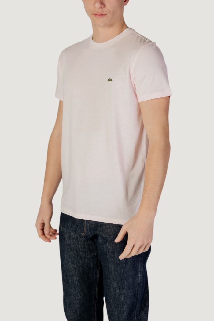 T-shirt LACOSTE  Rosa