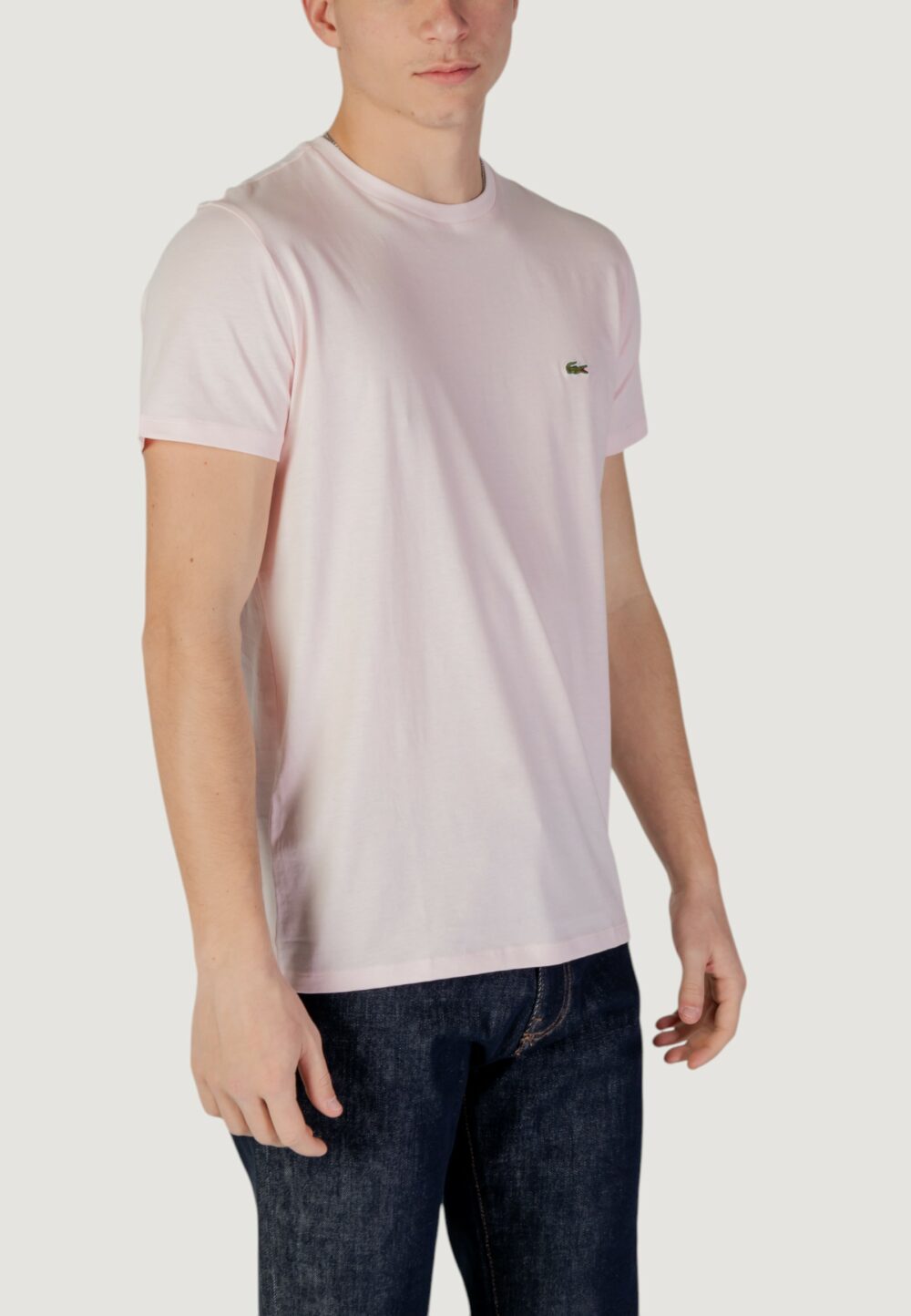 T-shirt LACOSTE Rosa - Foto 3