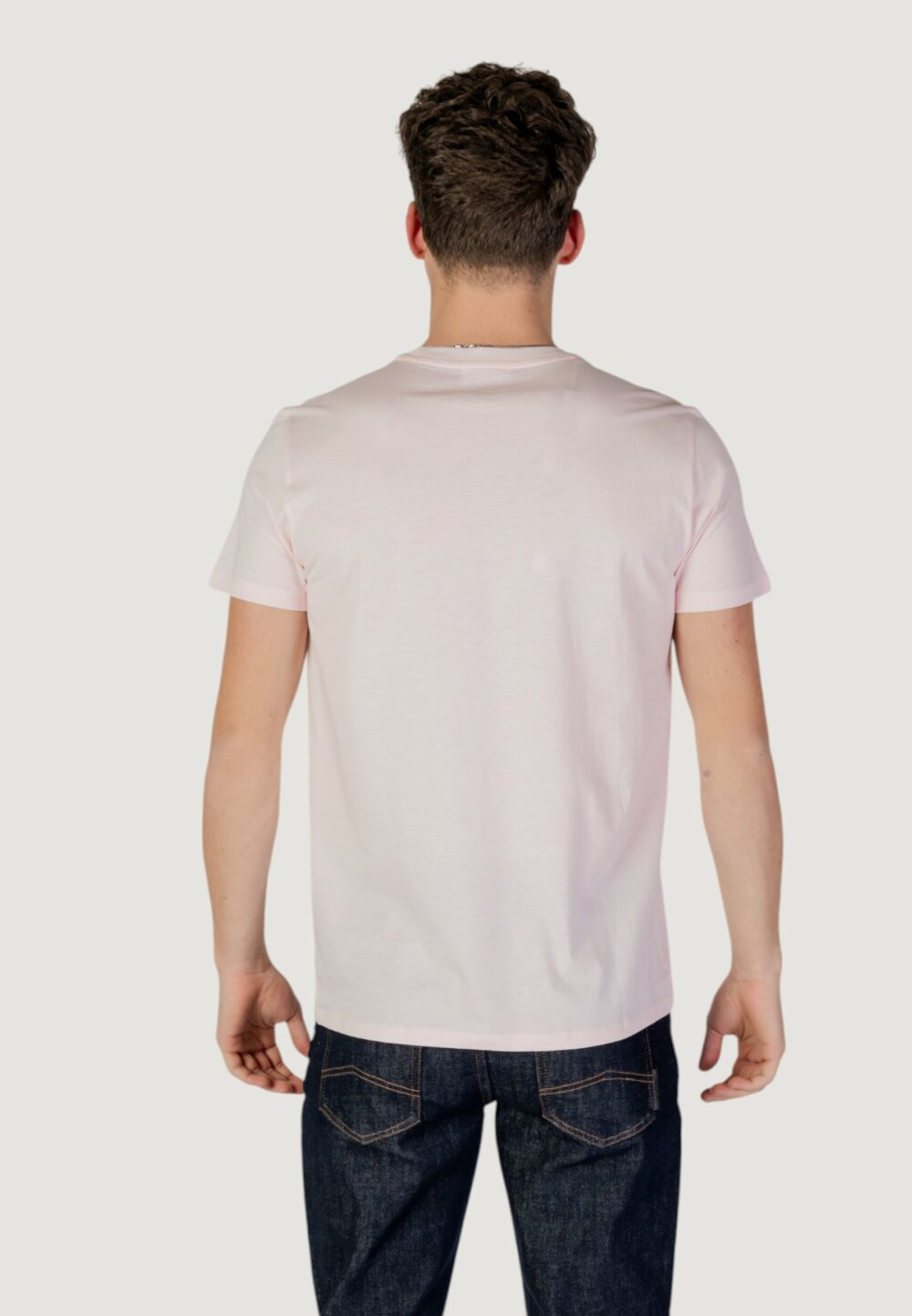 T-shirt LACOSTE Rosa - Foto 4
