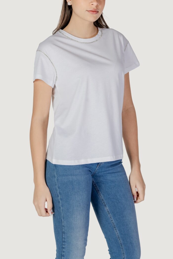 T-shirt Liu-Jo ecs moda m/c Bianco