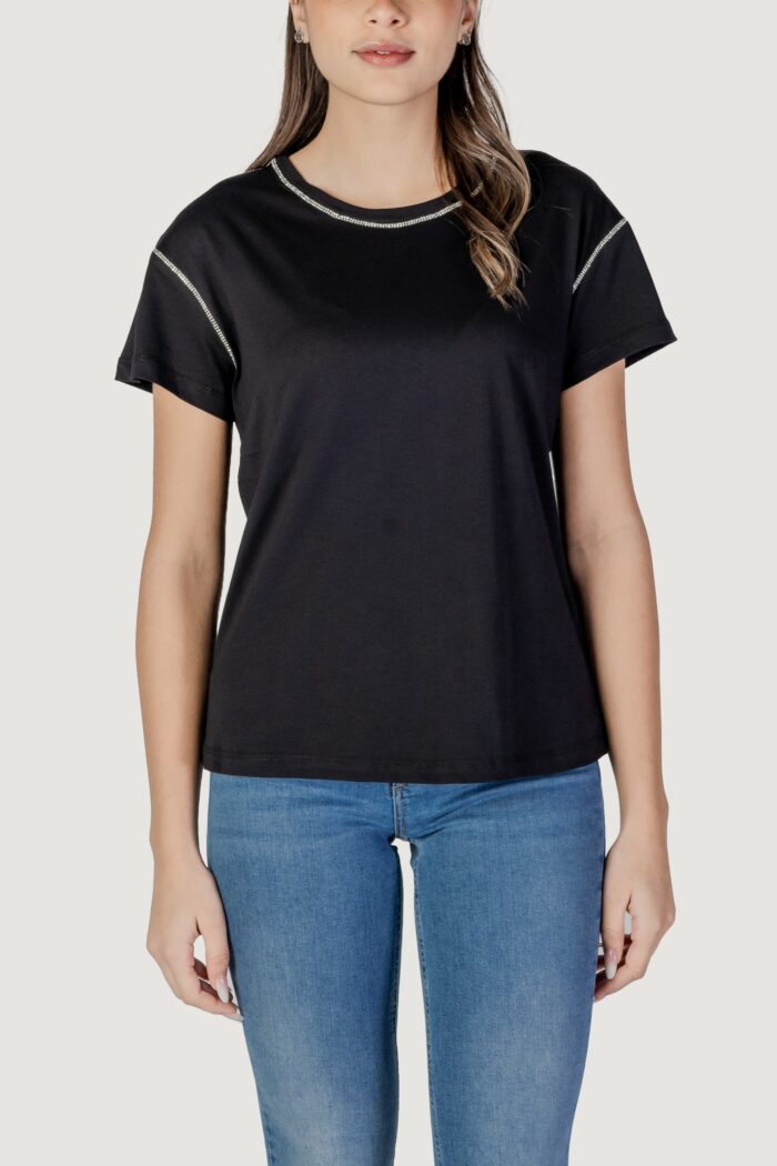 T-shirt Liu-Jo ecs moda m/c Nero