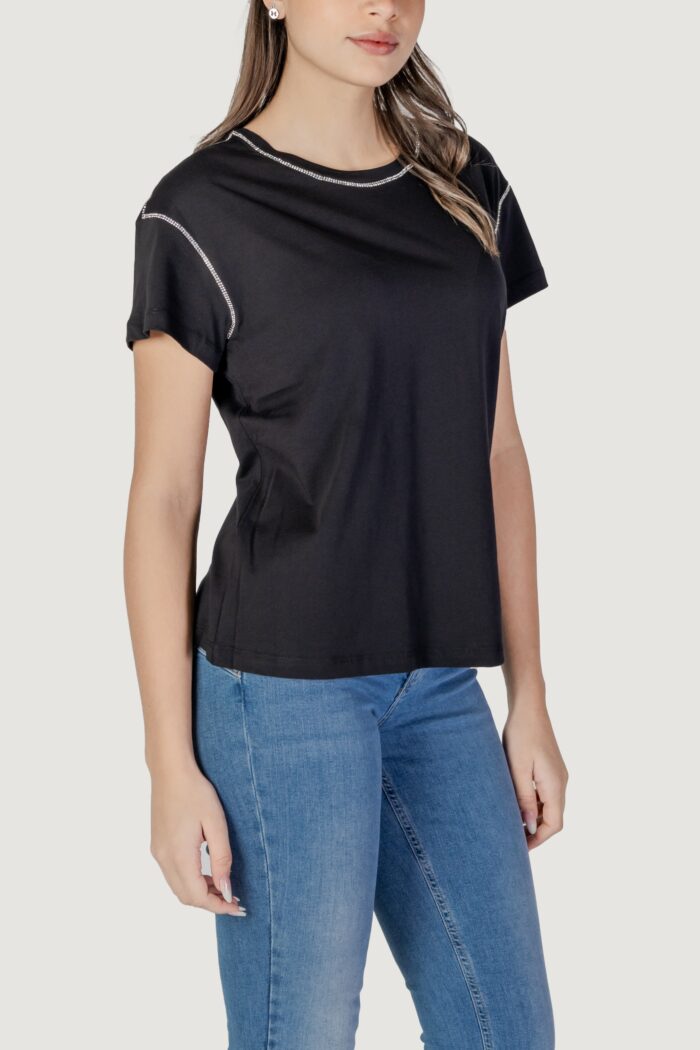 T-shirt Liu-Jo ecs moda m/c Nero