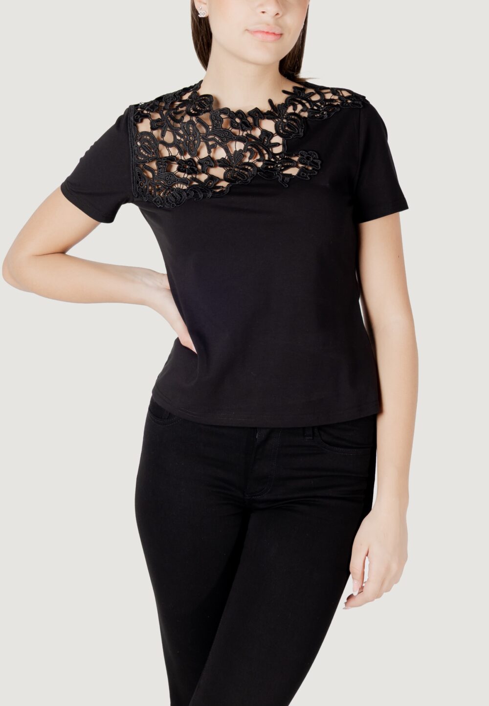 T-shirt Morgan De Toi Nero - Foto 1