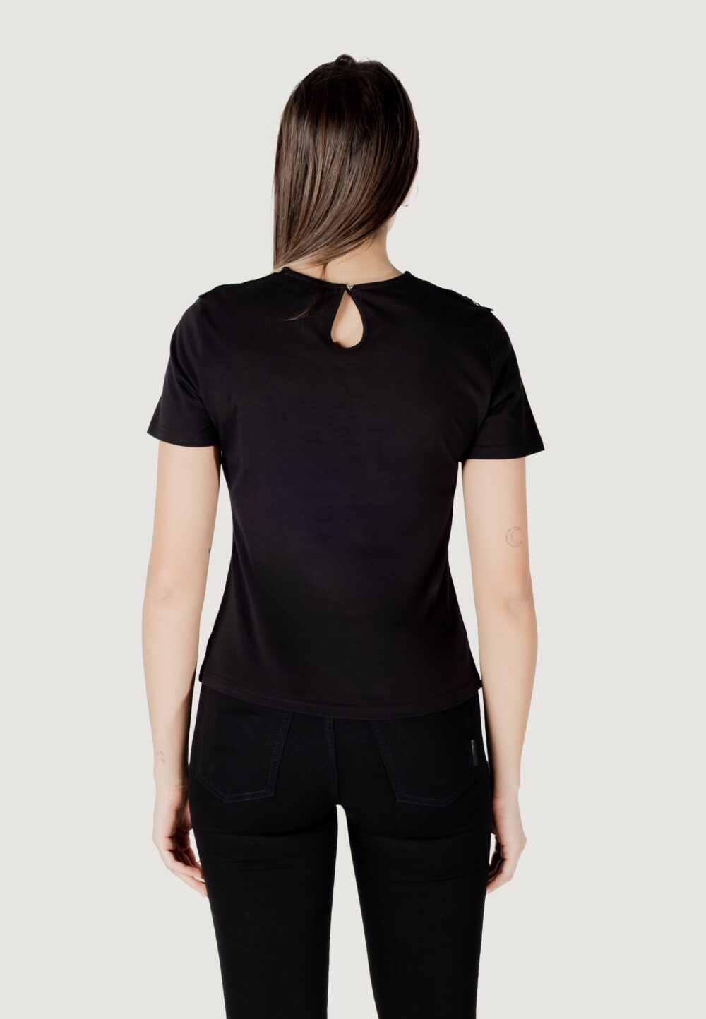 T-shirt Morgan De Toi Nero - Foto 4