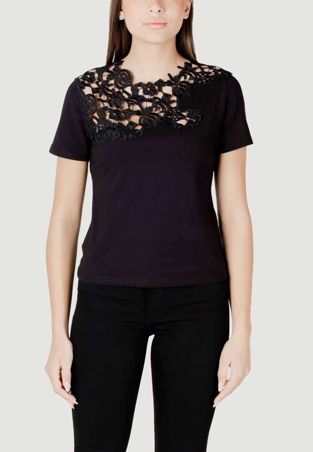 T-shirt Morgan De Toi Nero - Foto 5