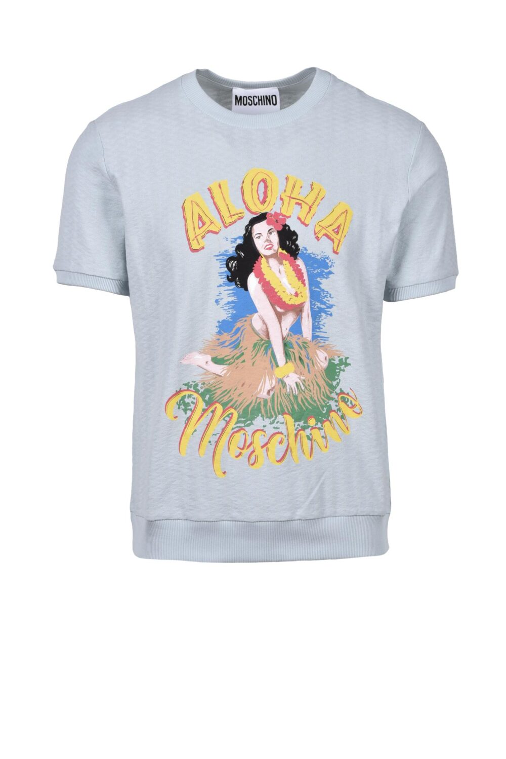T-shirt MOSCHINO COUTURE Azzurro - Foto 1