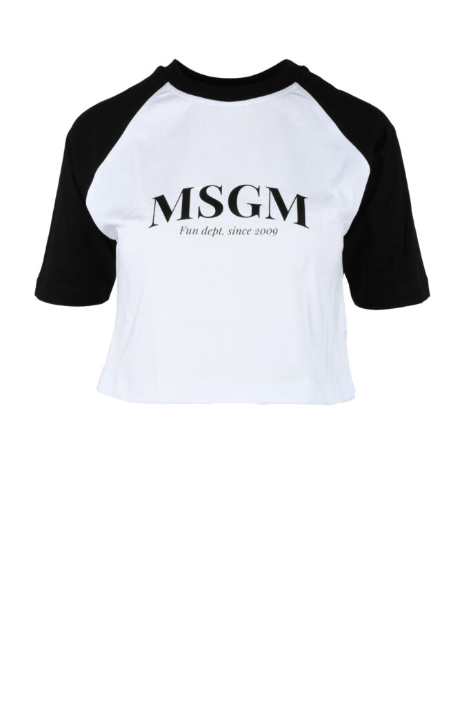 T-shirt MSGM  Bianco