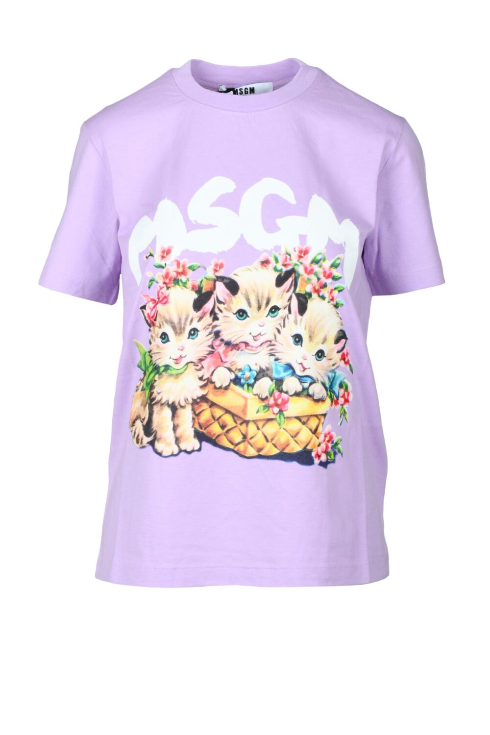 T-shirt MSGM Lilla - Foto 1
