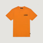 T-shirt Napapijri s-vignoni back ss Arancione - Foto 1