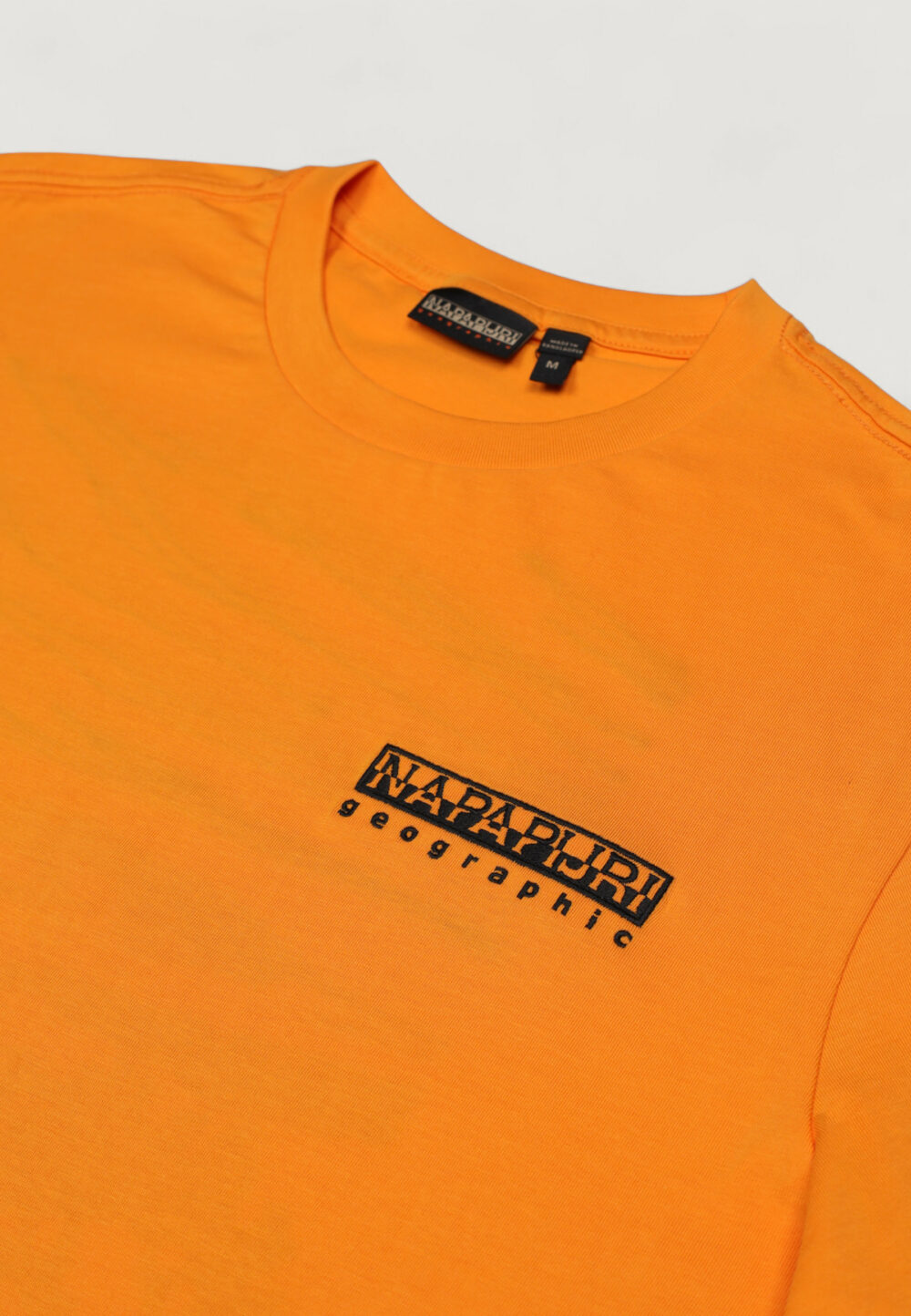 T-shirt Napapijri s-vignoni back ss Arancione - Foto 3