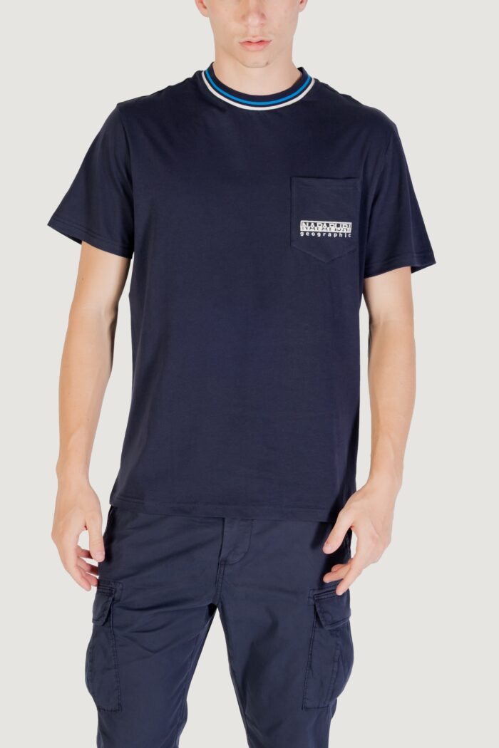 T-shirt Napapijri s-murlo ss Blu