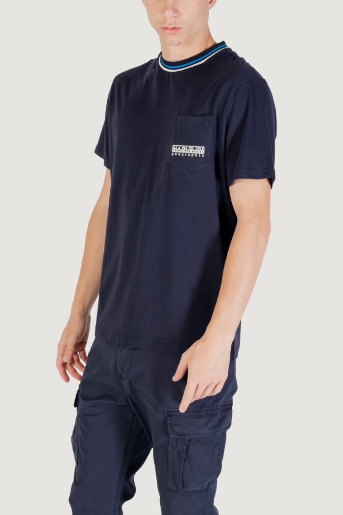 T-shirt Napapijri s-murlo ss Blu
