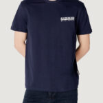 T-shirt Napapijri s-vignoni back ss Blu marine - Foto 1