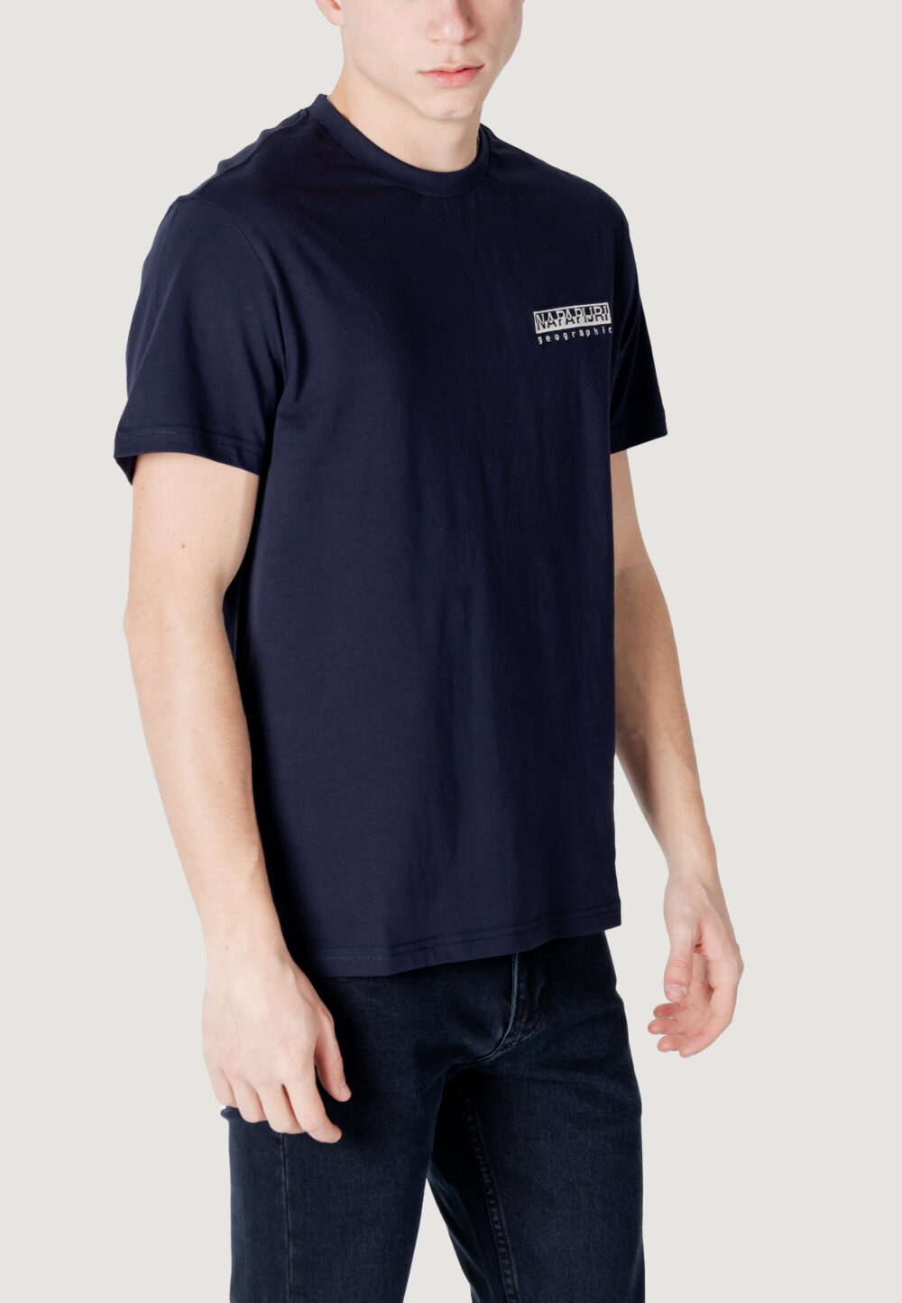 T-shirt Napapijri s-vignoni back ss Blu marine - Foto 2