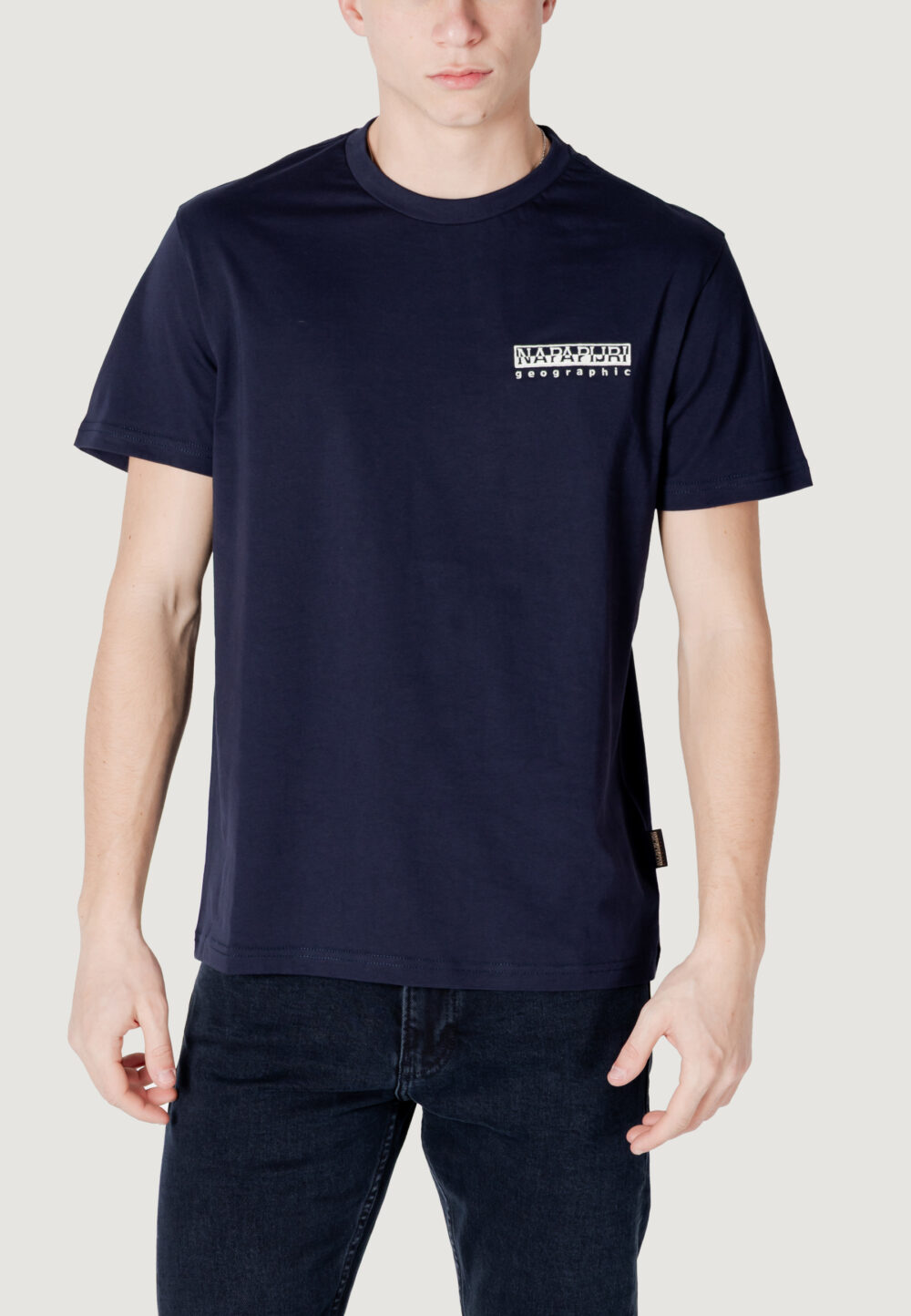 T-shirt Napapijri s-vignoni back ss Blu marine - Foto 5