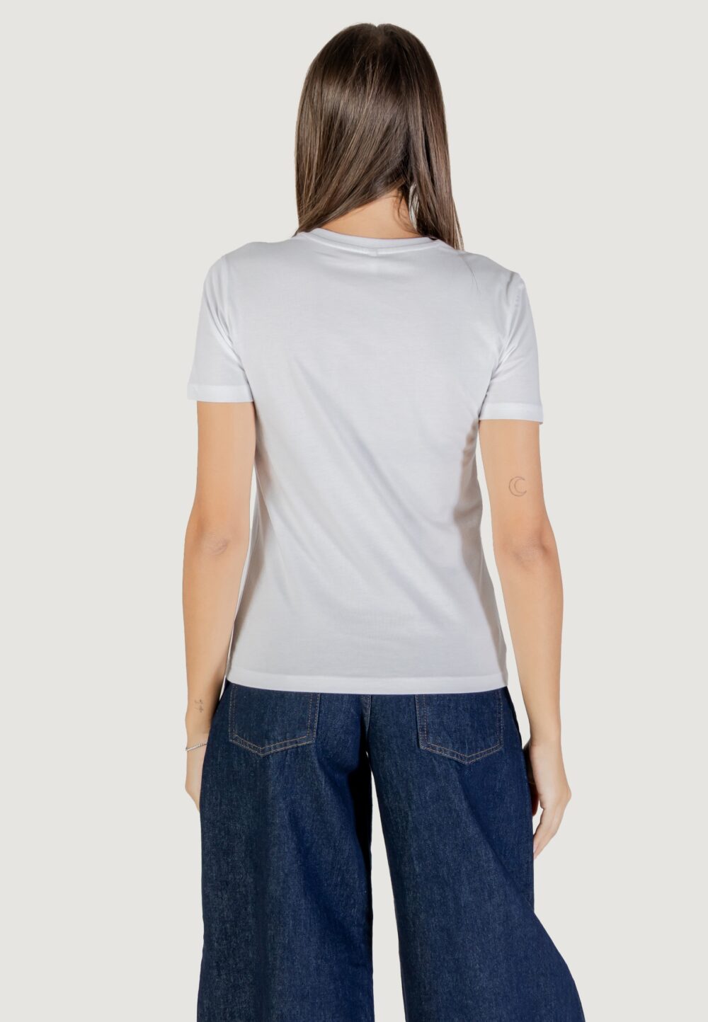T-shirt Only onlalessia s/s tee cs jrs Arancione - Foto 4