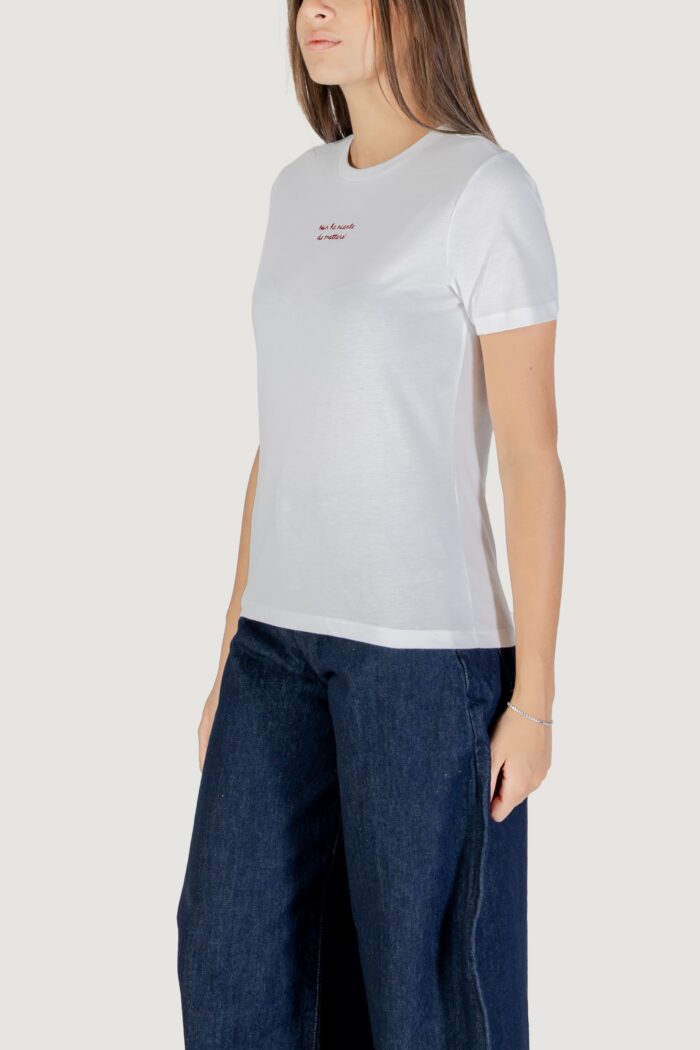 T-shirt Only onladelina s/s tee cs jrs Bordeaux