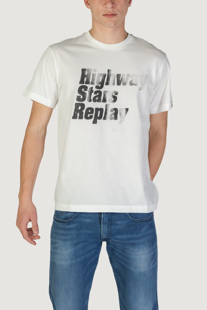 T-shirt Replay  Bianco