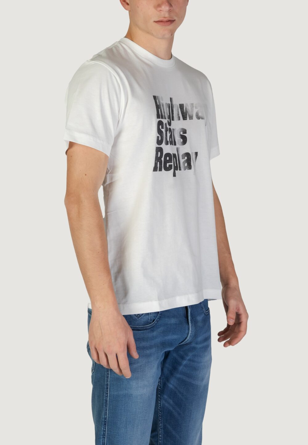 T-shirt Replay Bianco - Foto 4