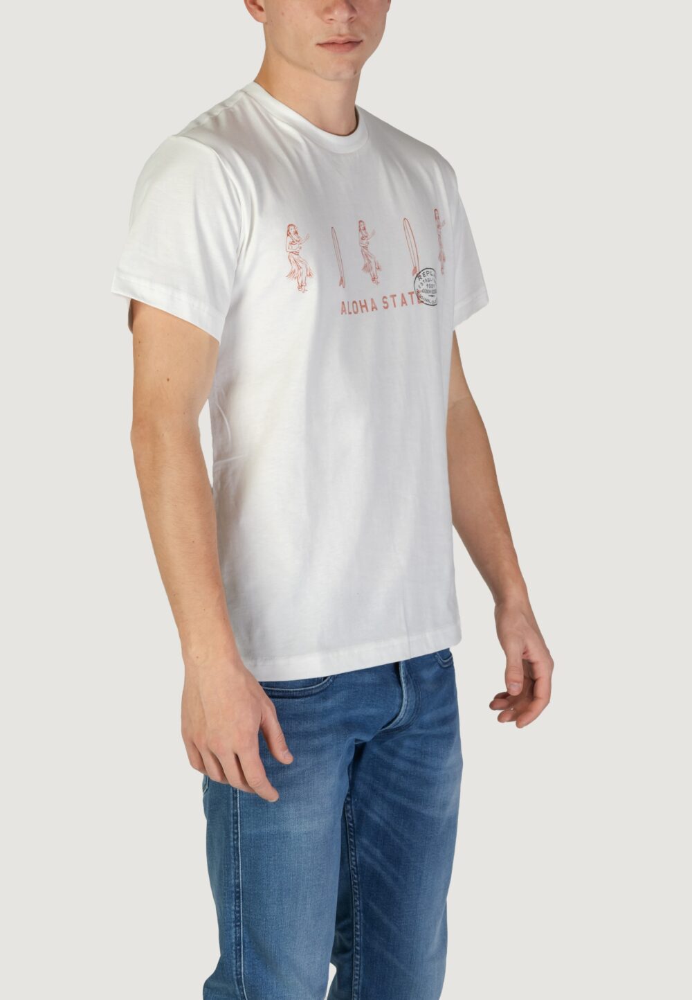 T-shirt Replay Bianco - Foto 3
