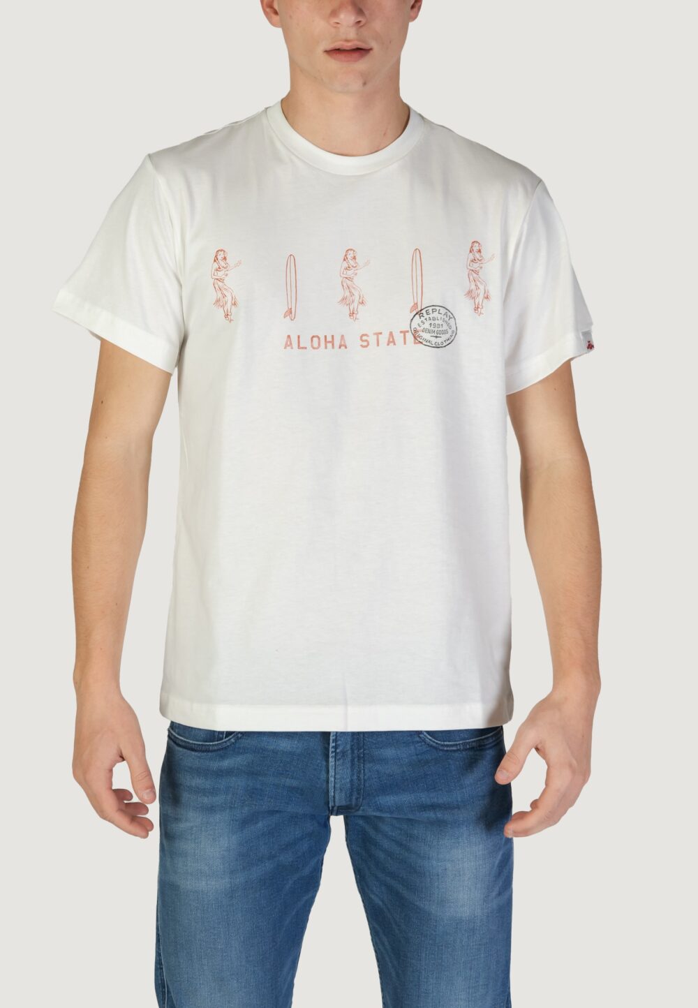 T-shirt Replay Bianco - Foto 5