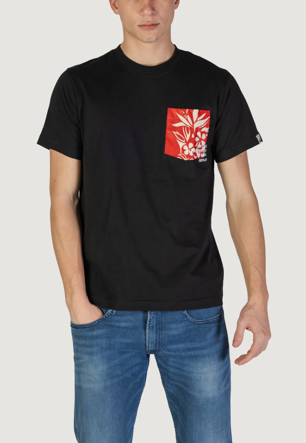 T-shirt Replay Nero - Foto 1