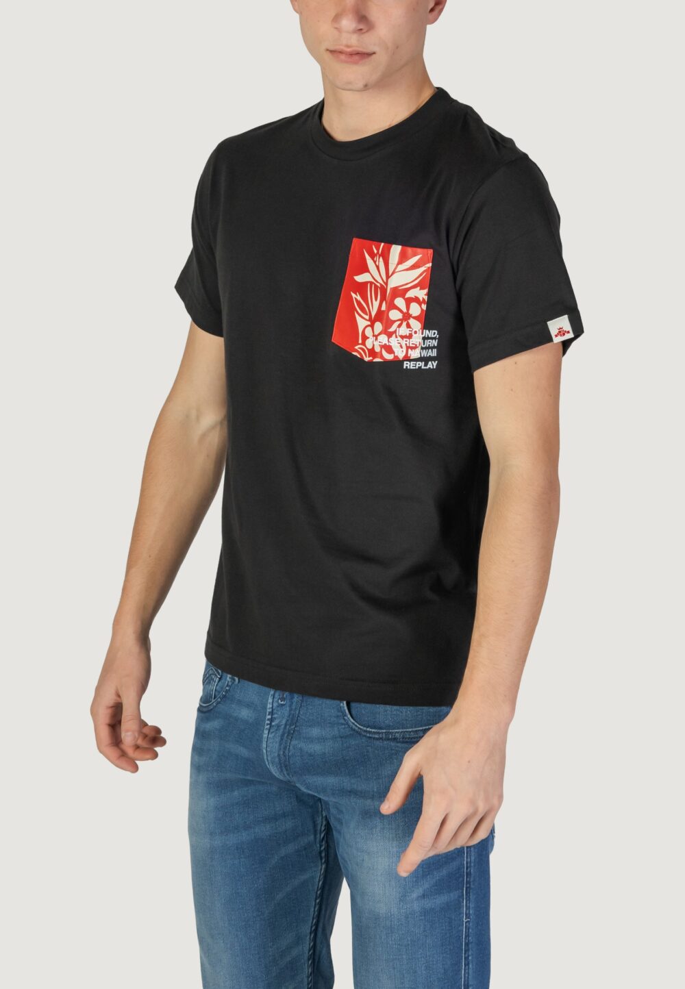 T-shirt Replay Nero - Foto 2