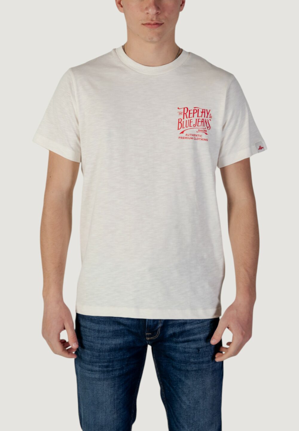 T-shirt Replay Panna - Foto 1