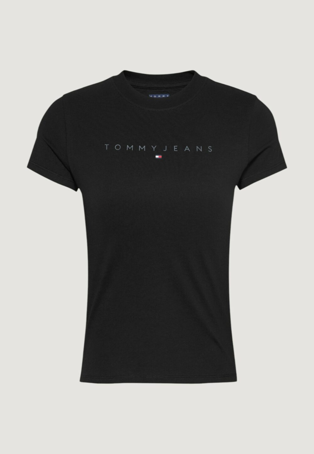 T-shirt Tommy Hilfiger Jeans tjw tonal linea Nero - Foto 2