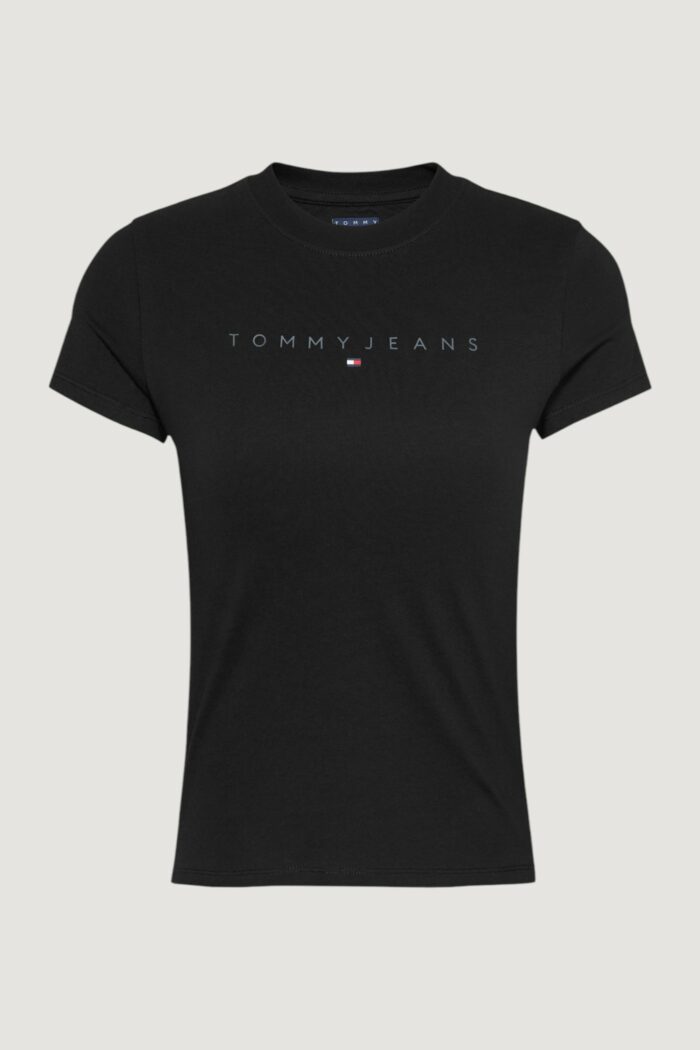 T-shirt Tommy Hilfiger Jeans tjw tonal linea Nero
