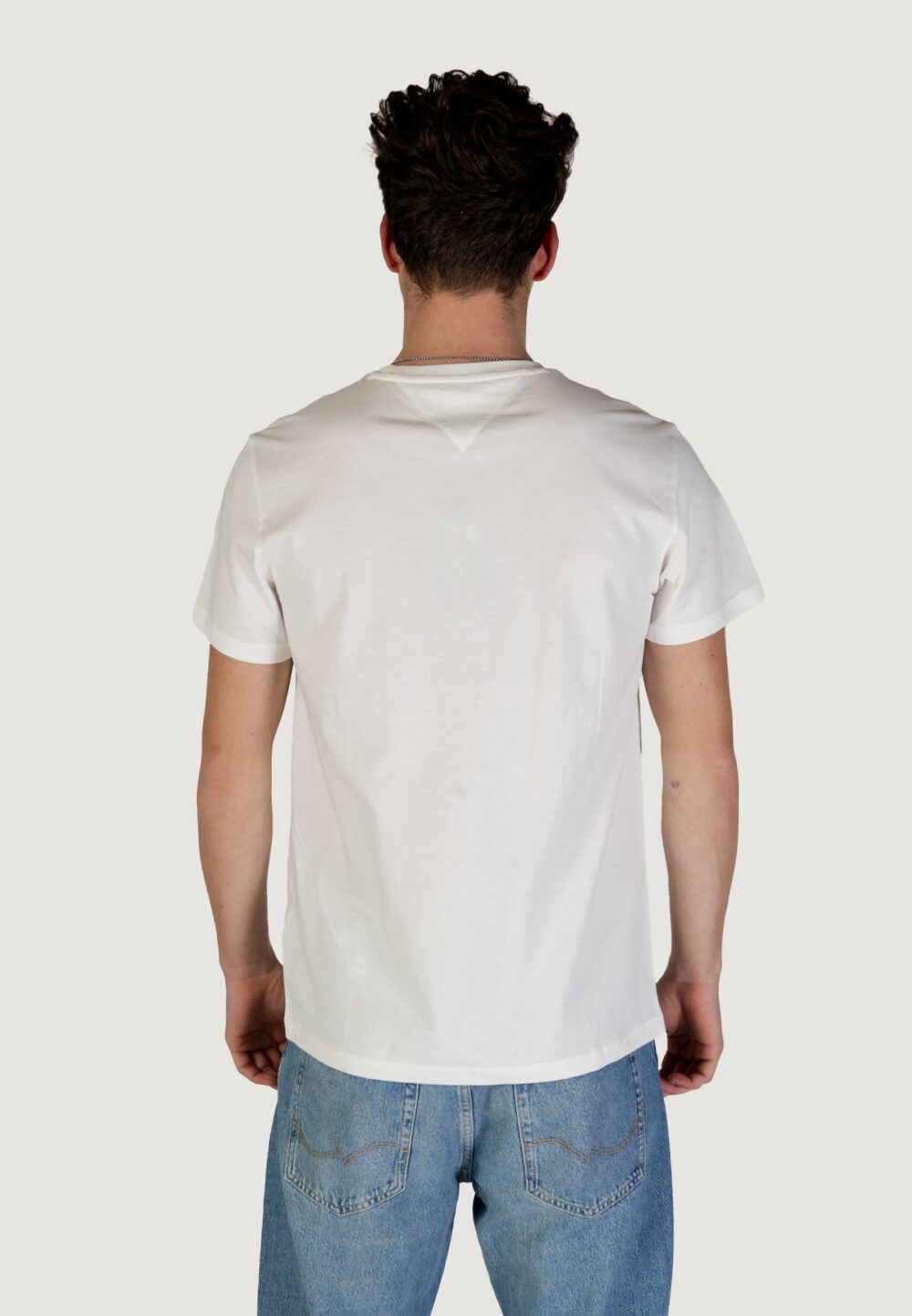 T-shirt Tommy Hilfiger Jeans tjm entry graphic Panna - Foto 4