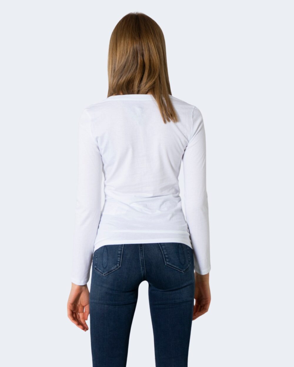 T-shirt manica lunga Armani Exchange Bianco - Foto 4