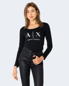 T-shirt manica lunga Armani Exchange Nero - Foto 1