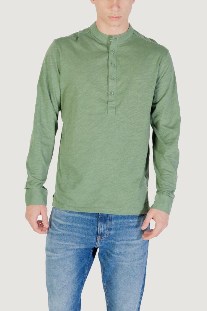 T-shirt manica lunga Gianni Lupo  Verde