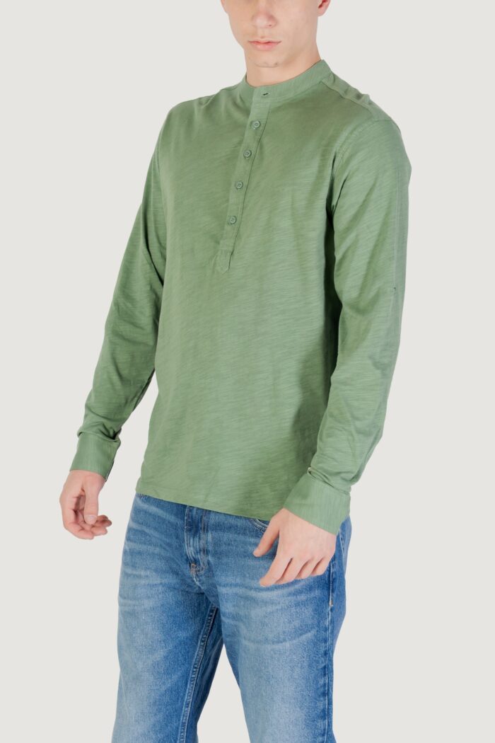 T-shirt manica lunga Gianni Lupo  Verde