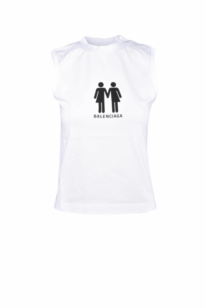 Top BALENCIAGA  Bianco
