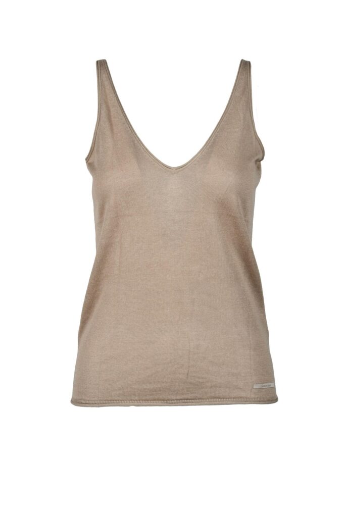 Top Calvin Klein  Marrone
